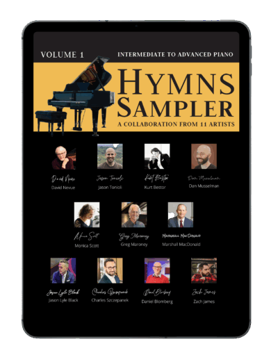 Piano Hymns Sampler Volume 1 (DIGITAL PDF Book)