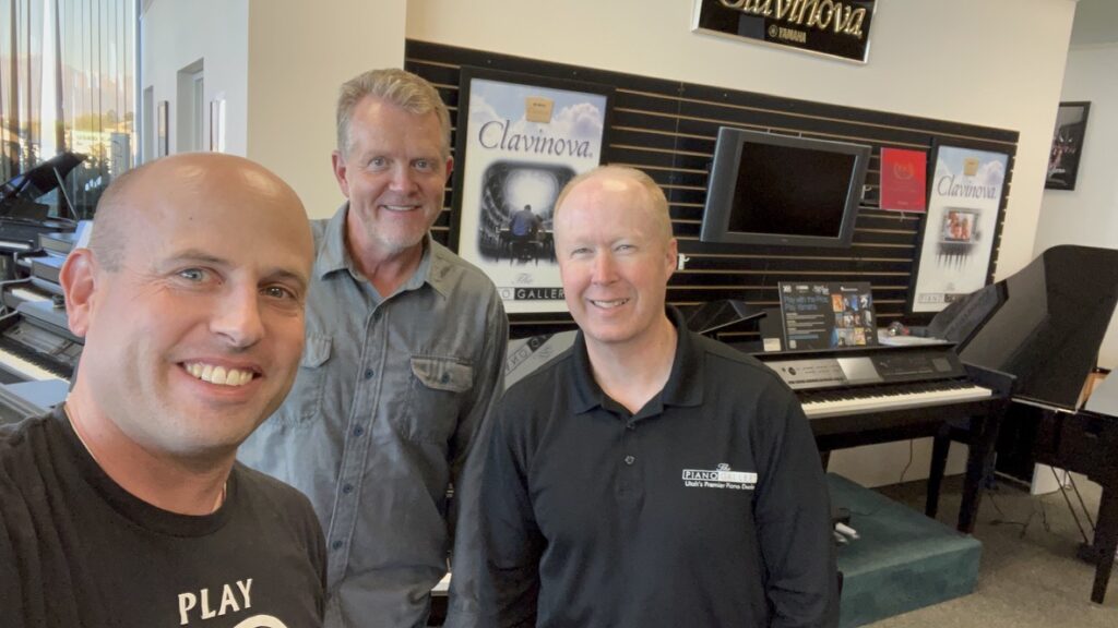 Jason Tonioli with Clay Ellison and Dan Dearing