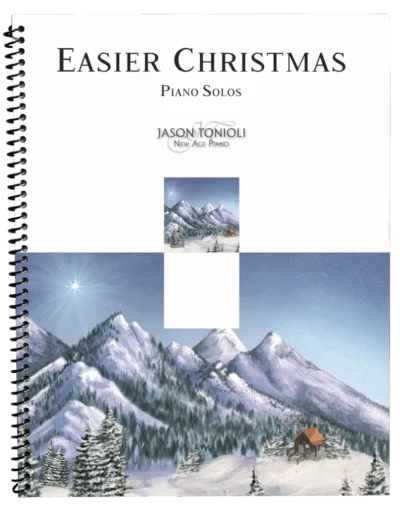 Easier Christmas Piano Solos Music Book (Spiral Bound)
