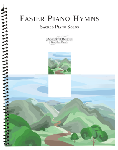 Easier Piano Hymns Music Book (Spiral Bound)