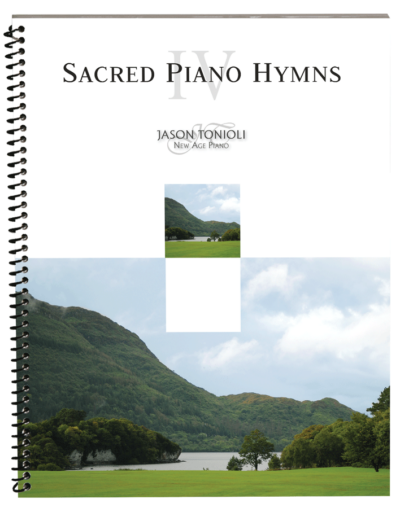 Sacred Piano Hymns 4 Music Book (Spiral Bound)