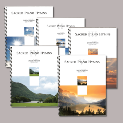 All 5 Spiral Bound Hymn Books Bundle (Pay the value of 4, get the 5th book for free)