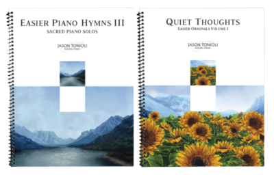 Easier Piano Hymns 3 & Quiet Thoughts- FULL DIGITAL PDF BOOK COMBO