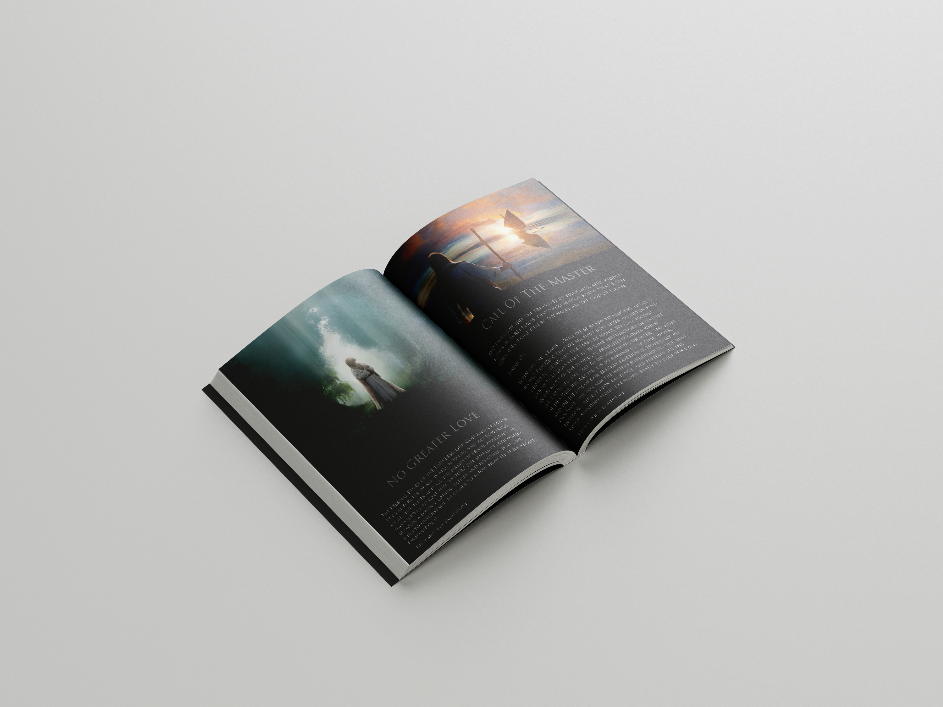 Book Cover Mockup Chapter Preview Angled 2