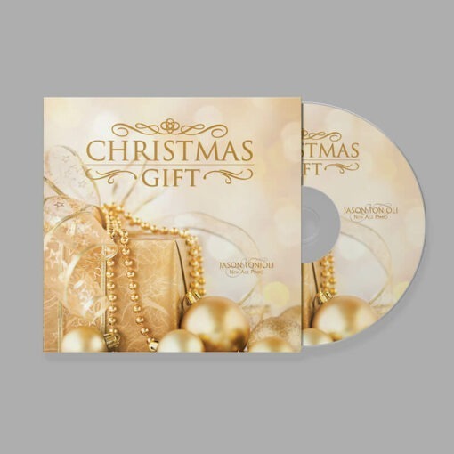 Christmas Gift CD Product Design Cover and CD