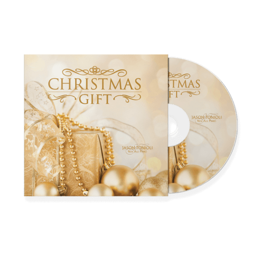 Christmas Gift CD Product Design Cover and CD Trans
