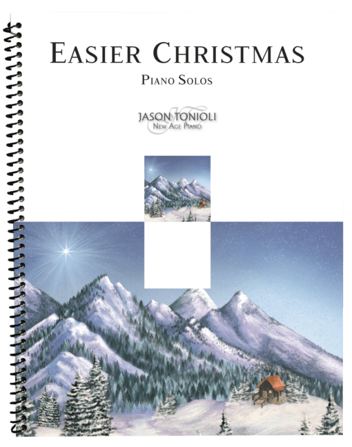 Easier Christmas Hymns on Spiral Book Binding Template ALT 1