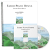 Easier Piano Hymns Spiral Bound Book + Easier Piano Hymns CD