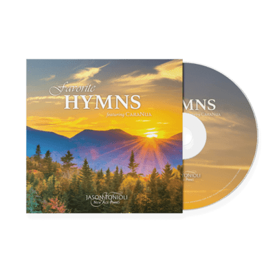 Favorite Hymns CD Product Design Cover and CD Trans