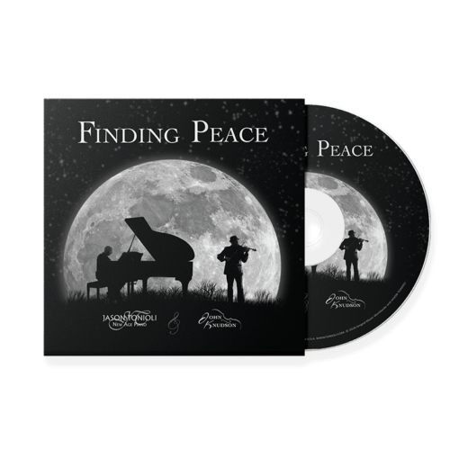 Finding Peace CD Product Design Cover and CD Trans