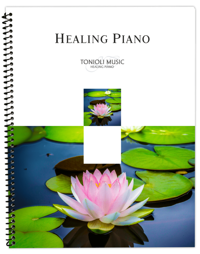 Healing Piano Spiral Bound Sheet Music Book Piano Solos By Jason Tonioli