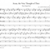 Jesus the Very Thought of Thee (Organ+Piano Duet) PDF Sheet Music
