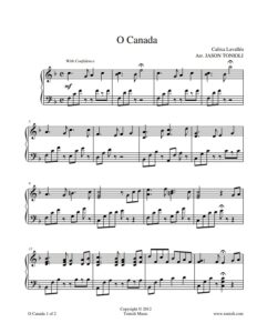 O Canada PDF Sheet Music