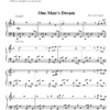 One Man's Dream PDF Sheet Music