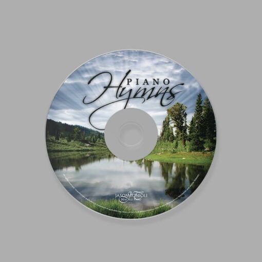 Piano Hymns CD Product Design
