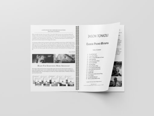 WEB Easier Piano Hymns Table Of Contents