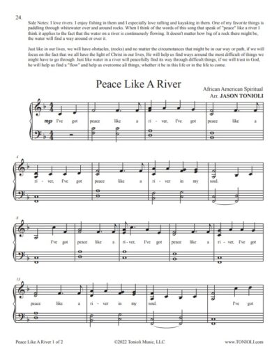 image Peace Like A River Easier Piano Hymns Jason Tonioli